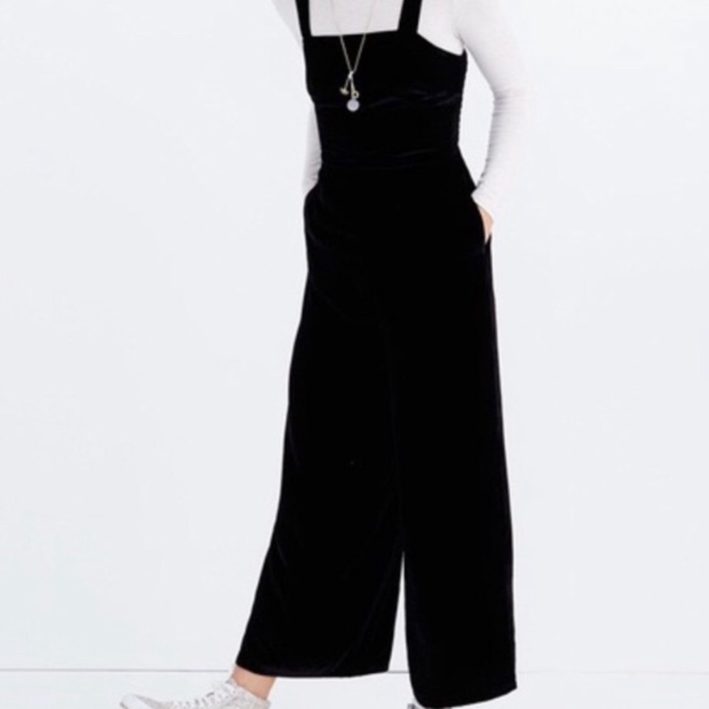 Velvet jumpsuit